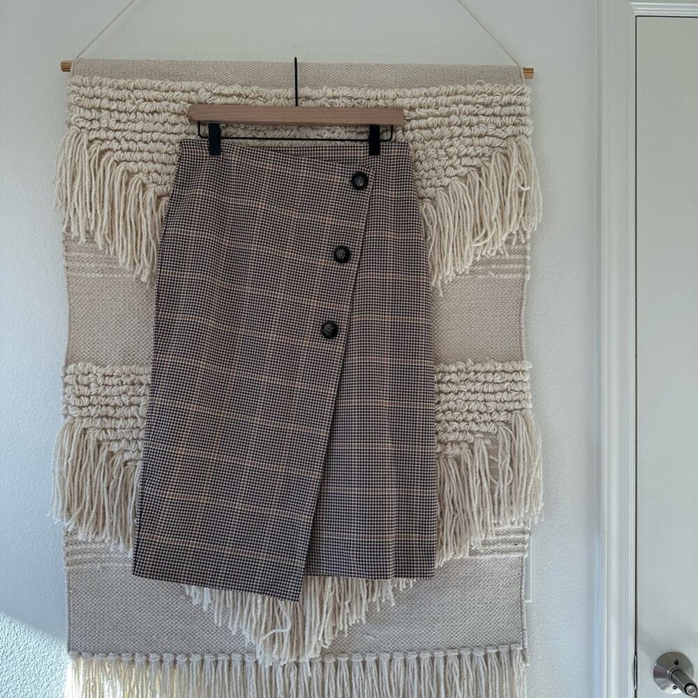 Reiss Jasmine Wrap Skirt